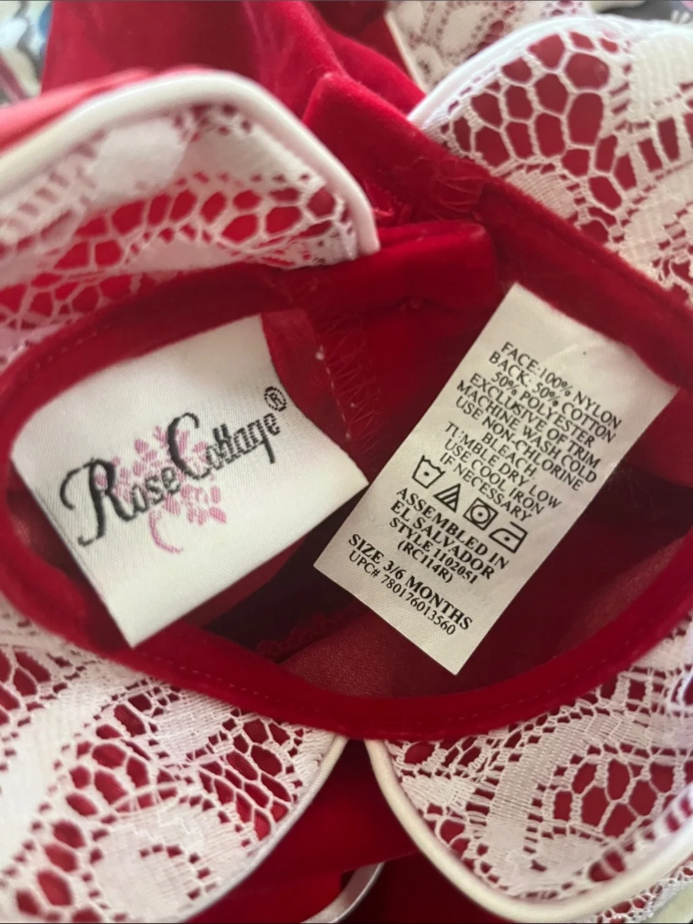 Rose Cottage sweet red